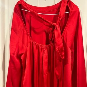 Red dress